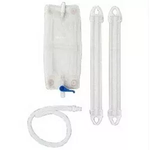 Urinary Leg Bag Combination Pack, Large 32 Oz.- 1 Each