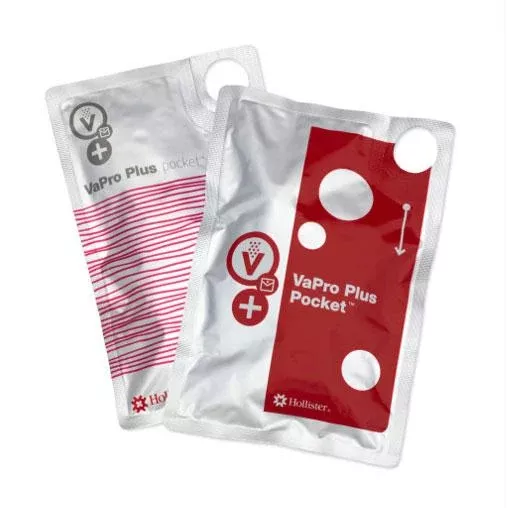 Vapro Plus Pocket Intermittent Catheter, 14 Fr, 16", Hydrophilic- 1 Each