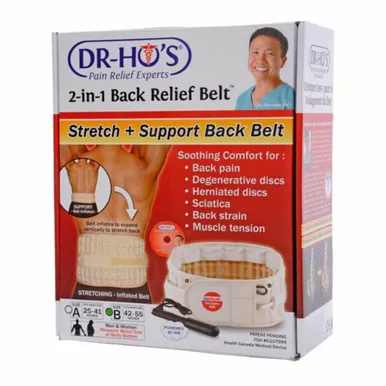 VGH Solutions 3100U-A - DR-HO'S 2-in-1 Back Decompression Belt, Size A