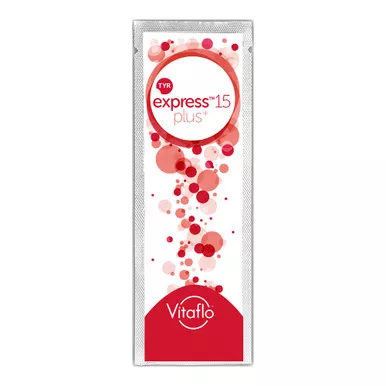 Vitaflo Usa 24958 - TYR Express Plus 15, Unflavored, 25g Packets
