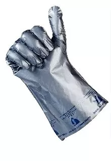 VWR International Chemical Protection Glove Silver Shield / 4H Size 8 PE / EVOH Polymer Silver 14.5 Inch Gauntlet Cuff NonSterile - Pack of 10 - 11000-648-PK