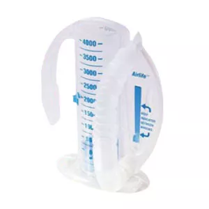 Vyaire 001904A - AirLife Volumetric Incentive Spirometer, 2500 mL Capacity
