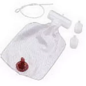 Vyaire 1501 - Trach Tee Drain with Bag AirLife