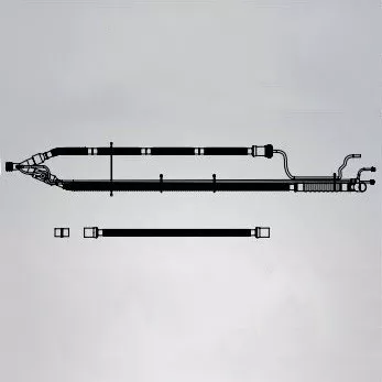 Vyaire 15090-104 - Single Heated Wire Circuit, Pediatric without Peep