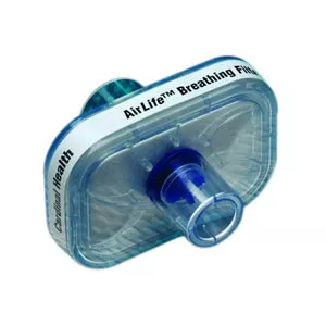Vyaire 1853 - AirLife High Efficiency Respiratory Filter with Diffuser, 22/15mm Male/Female and 22mm Female ISO Connectors