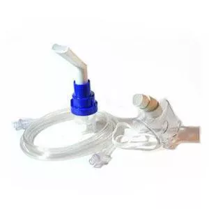 Vyaire 2175 - Sidestream High-Efficiency Nebulizer with 7' U-Connect-It Tubing, Baffled Tee Adapter, Mouthpiece and 6" Flextube
