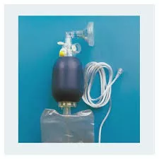 Vyaire 2K7104 - Pediatric Resuscitation Device with Mask, 40" Tube Reservoir, PR Valve and 7' Oxygen Tubing