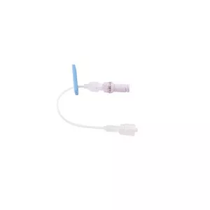 Vygon Usa CMS862 - Microbore IV Extension Sets 7" L with Non-removable Slide Clamp, 4/9 mL Priming Volume