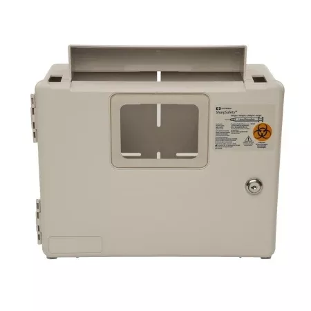 Wall Enclosure for 2 and 5 Quart Sharps Containers, Glove Dispenser - 8556H- 1 Each