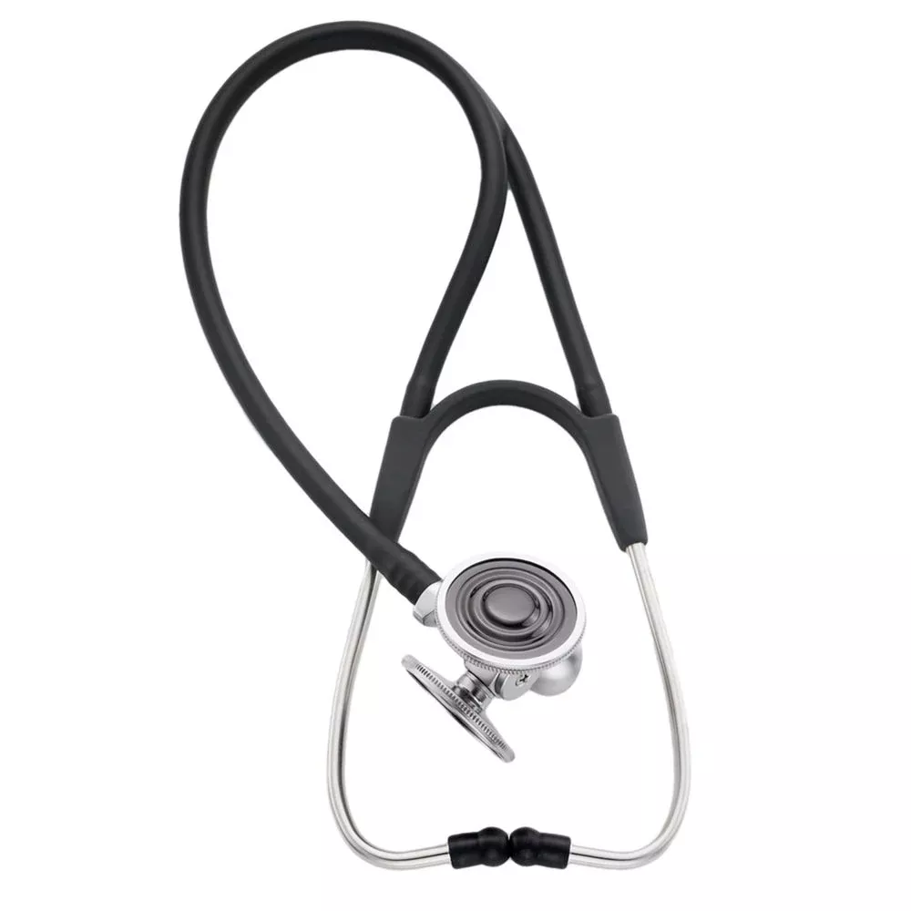 Welch Allyn Harvey DLX Stethoscope Harvey DLX Triple Head Stethoscope, Forest Green - 98STH1-56