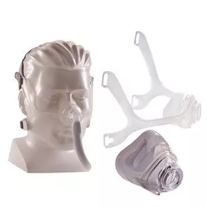 Wisp Nasal Mask With Clear Frame And Headgear, X-large- 1 Each