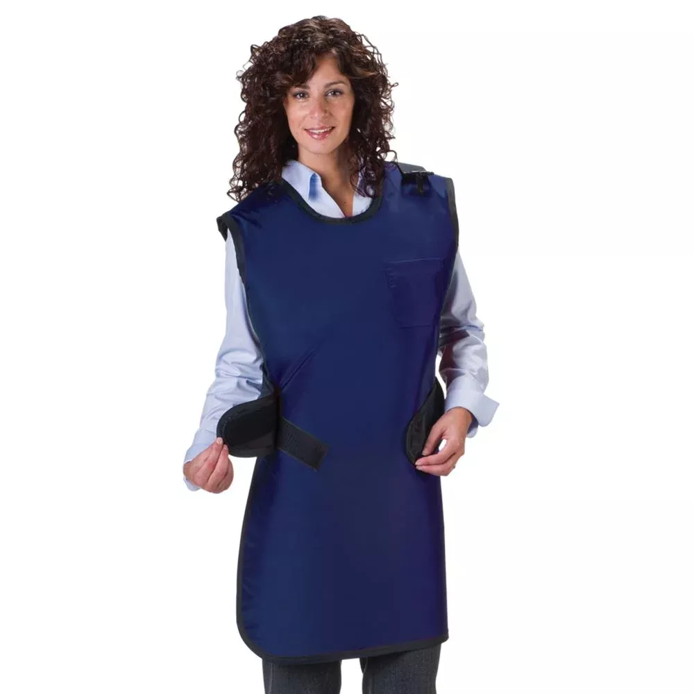 Wolf ASAP Easy Wrap Aprons Easy Wrap Apron, Std. Lead, Medium, Navy Blue - 938359