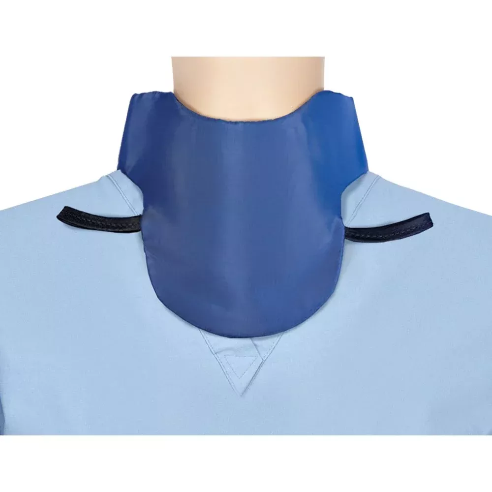 Wolf Sof-T Thyroid Collar, Lightweight Lead Thyroid Collar, Lightweight Lead, Grey - 922001/GREY/NA