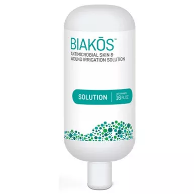 Wound Care Innovations AWI1610 - BIAKOS Antimicrobial Irrigation Solution, 16 oz